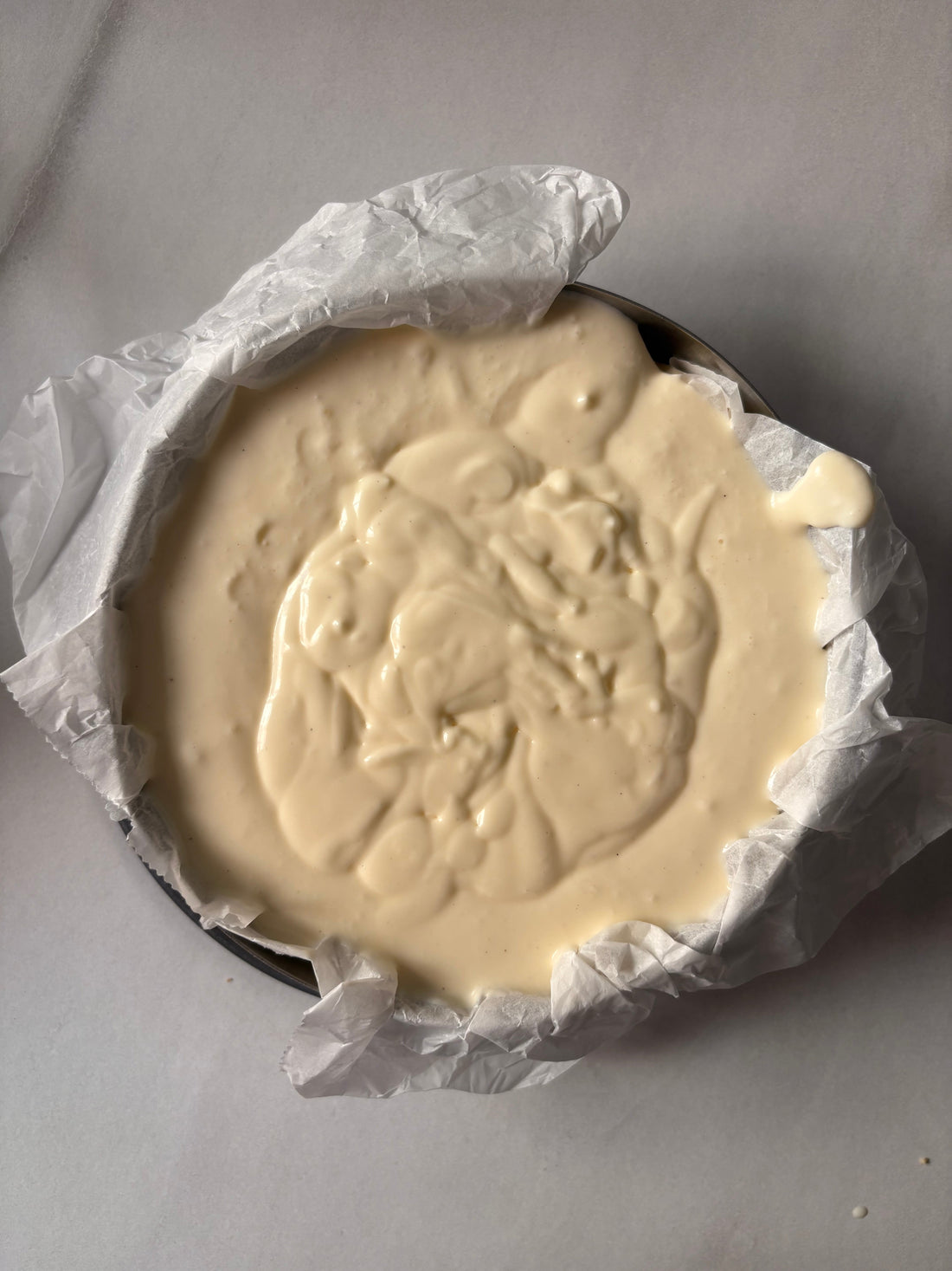 Tu cheesecake no quedó cremoso.
