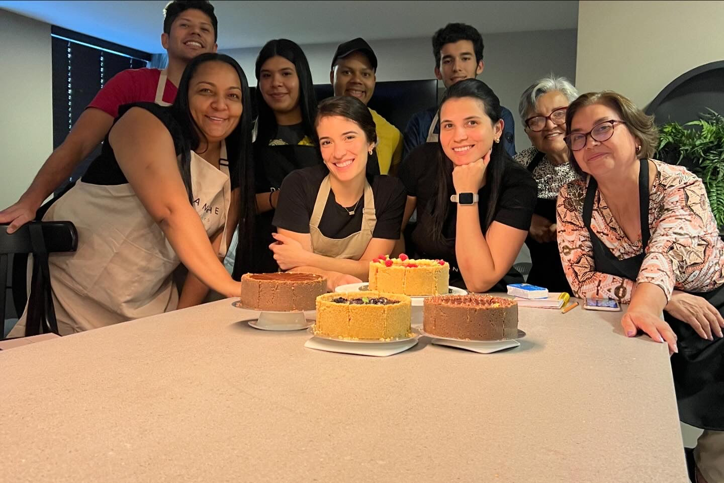 Taller presencial de cheesecakes