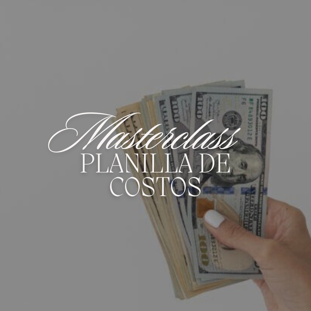 Planilla de costos