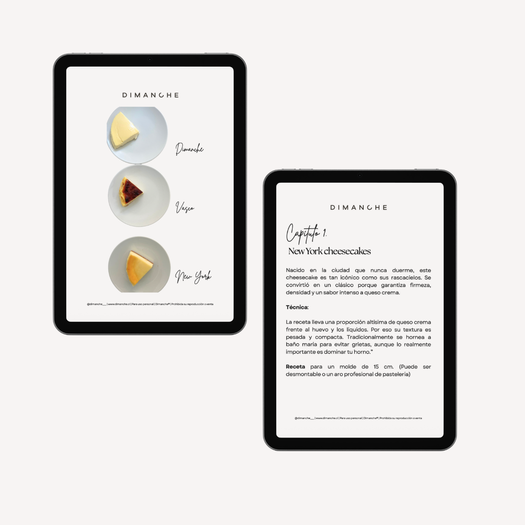 3 tipos de cheesecakes