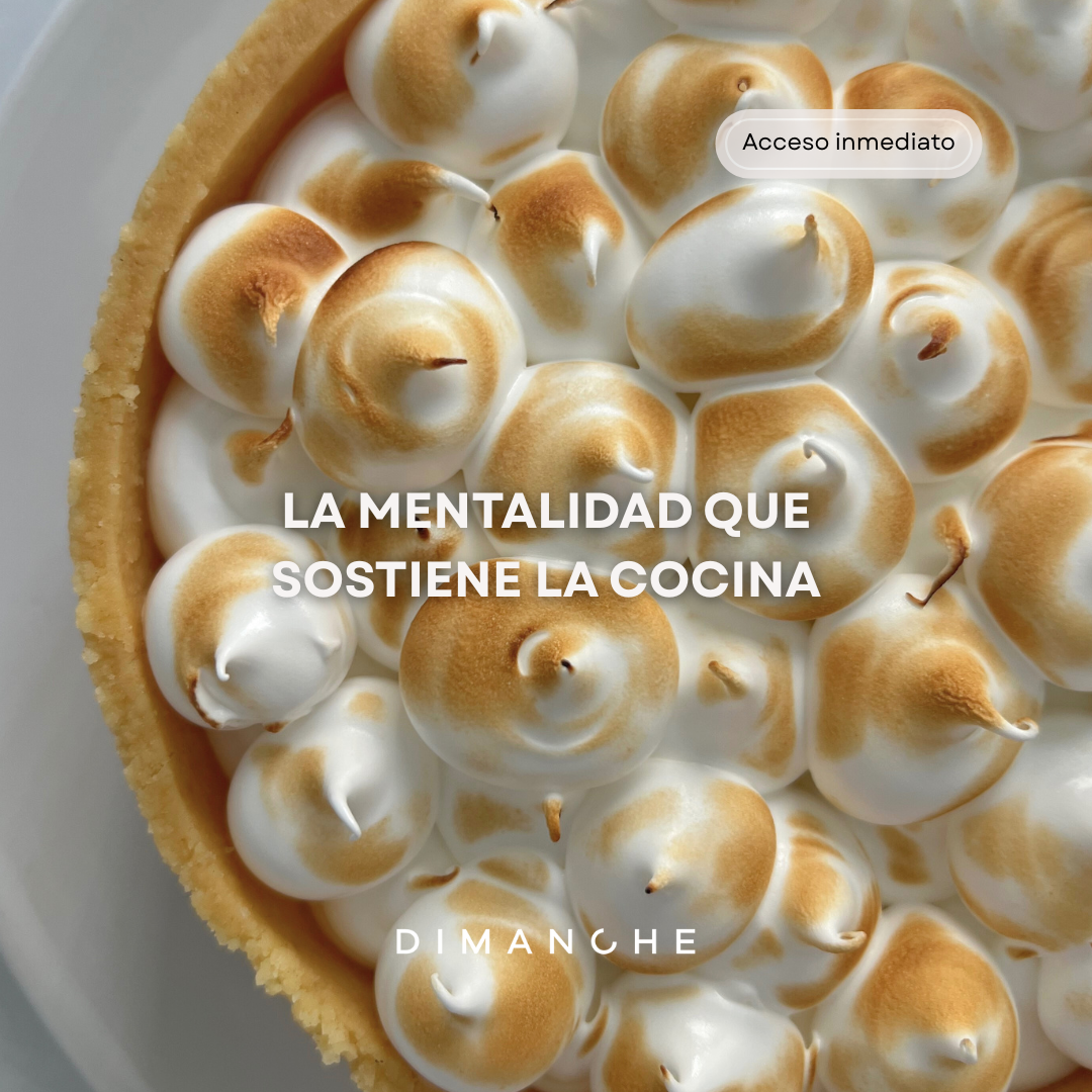 La mentalidad que sostiene la cocina