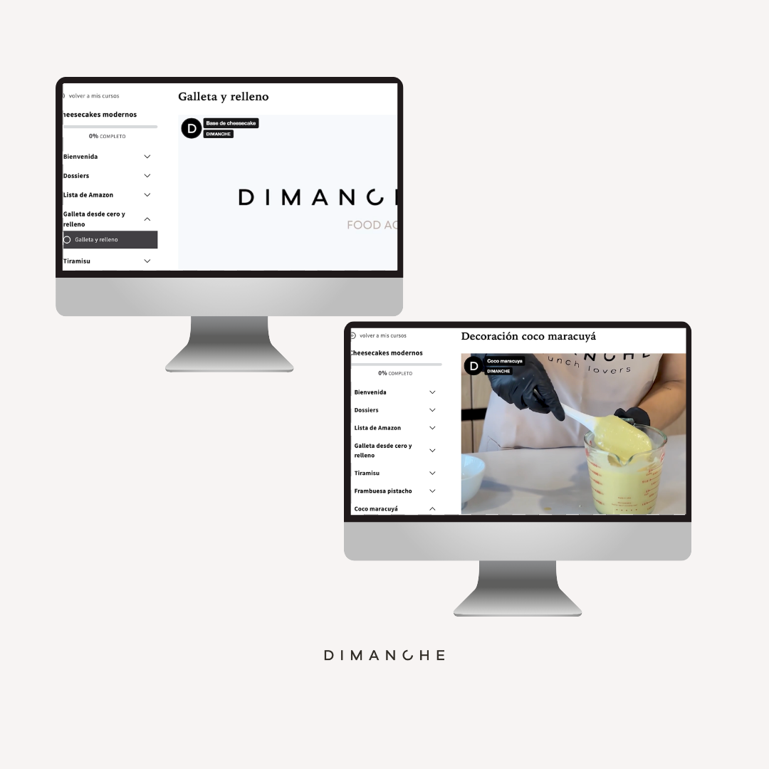 Cheesecakes modernos