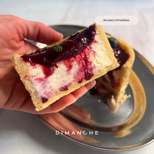 Mini Cheesecakes modernos