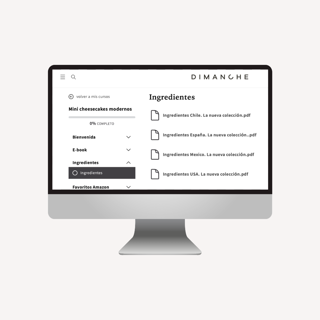 Mini Cheesecakes modernos