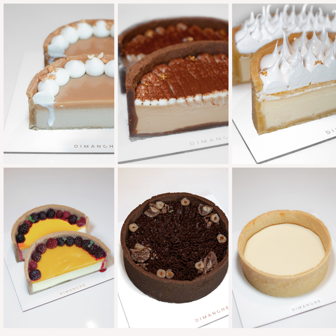 Cheesecakes modernos