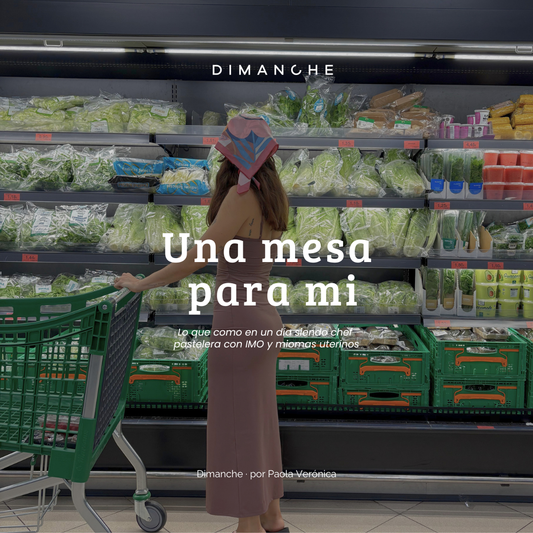 Una mesa para mi